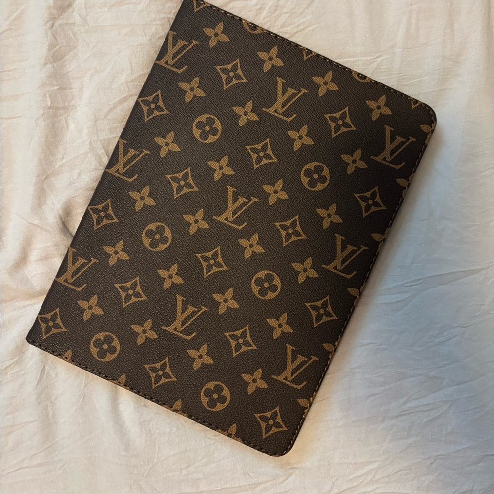 Brown LV Monogram iPad  10.2 inch Cover
